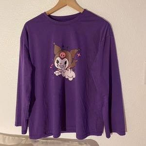 purple kuromi longsleeve